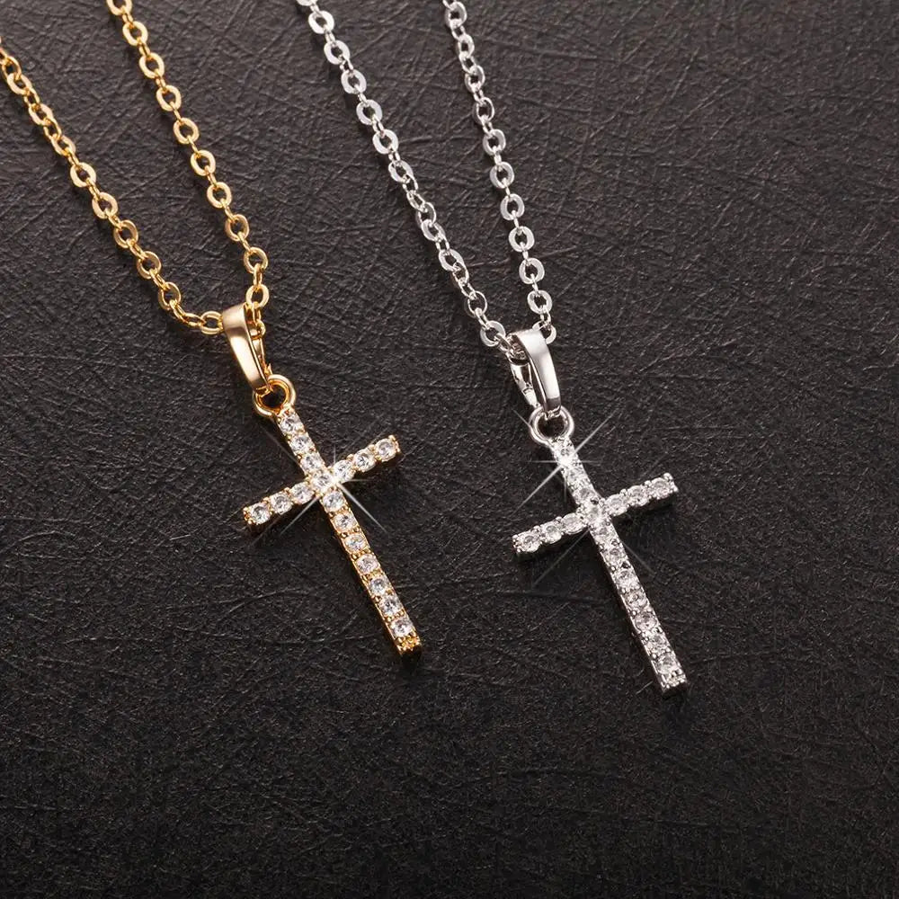 Stunning Dorian Luxe Women's Cross Necklace ✨