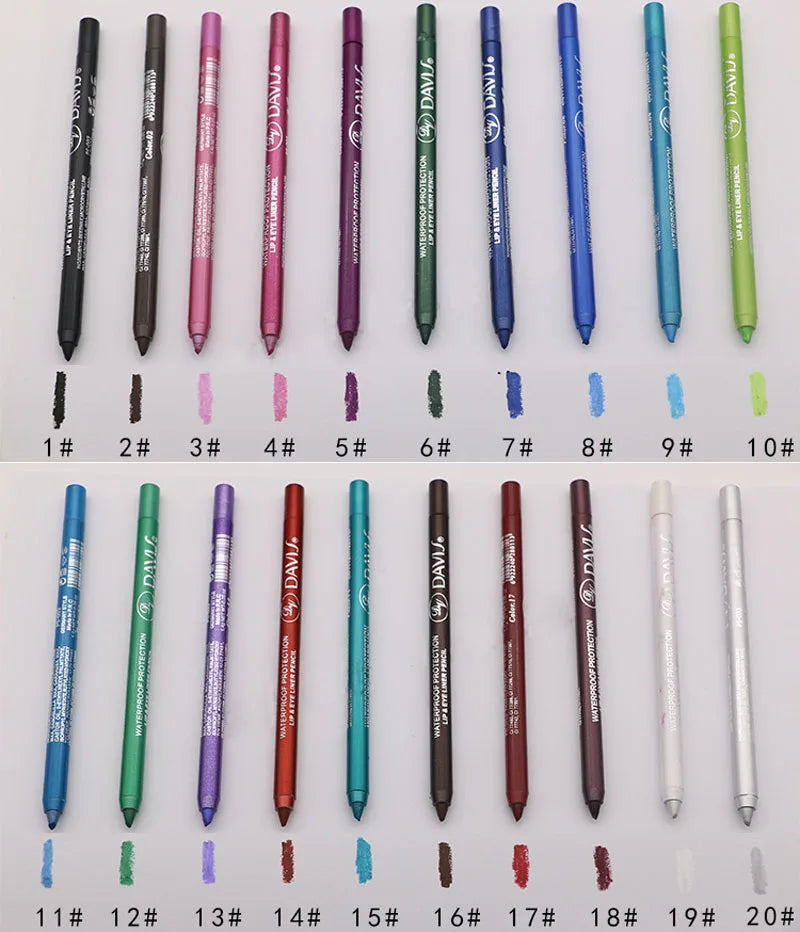 Waterproof Eyeliner Colorful Pencil 🌈