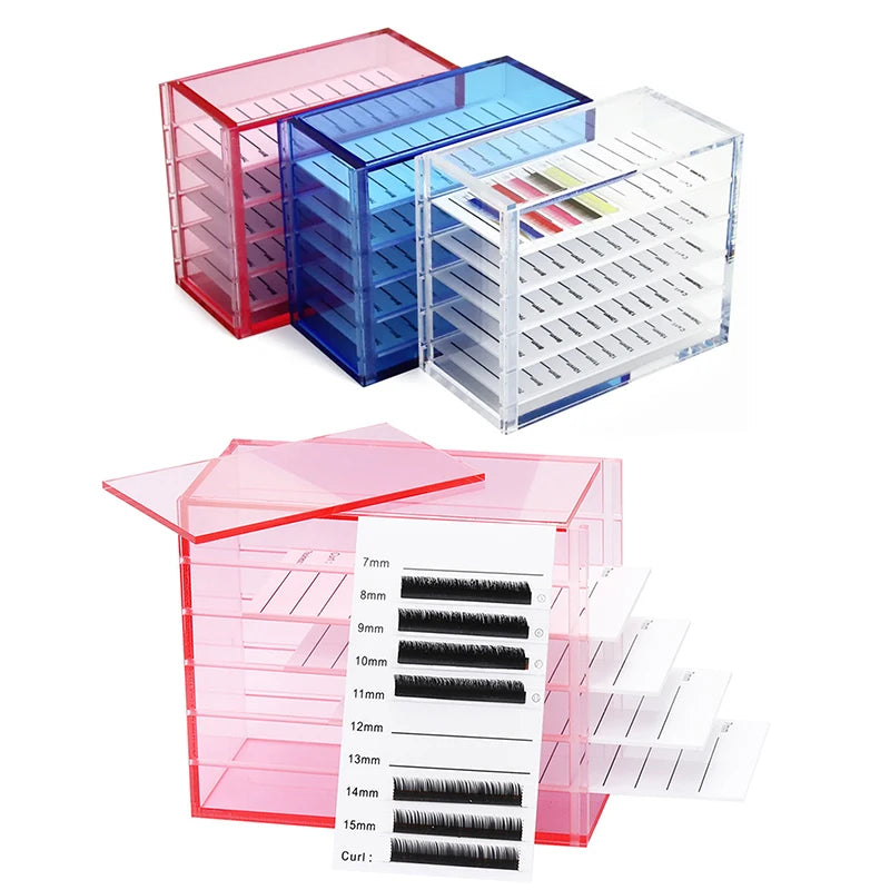 7-15mm False Eyelashes Storage Box ✨