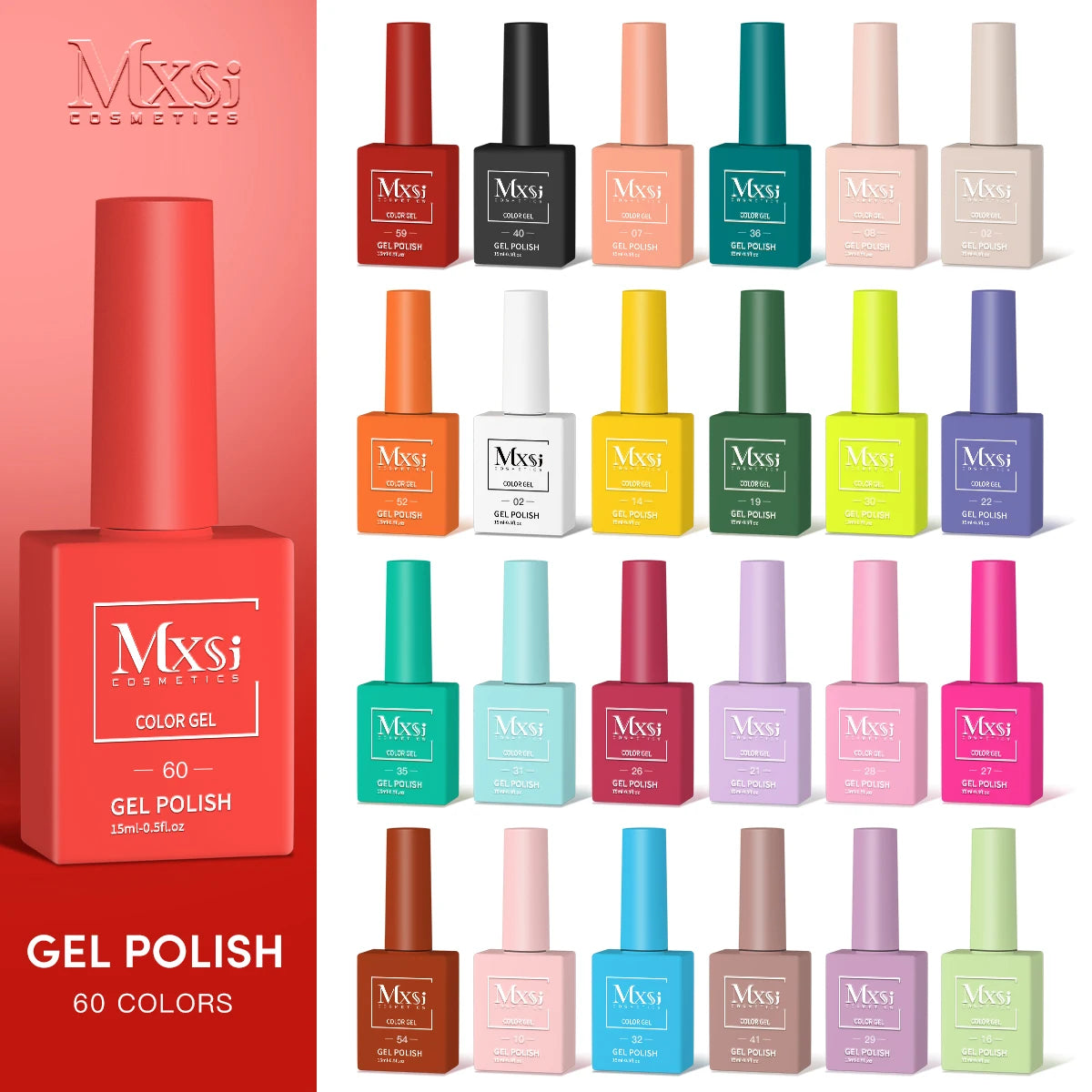 Mxsi 15ml Gel Nail Polish ✨