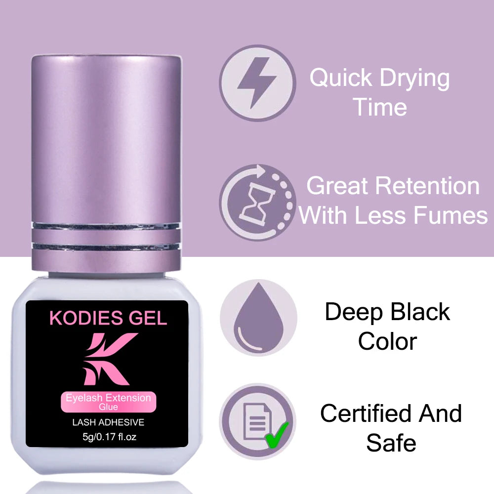 KODIES GEL Extra Strong Eyelash Glue ✨