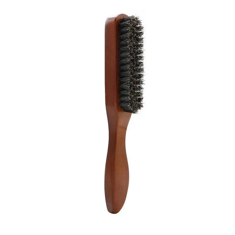 Professional Soft Boar Bristle Wood Brush ✨