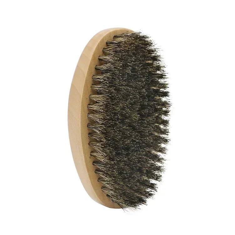 Professional Soft Boar Bristle Wood Brush ✨