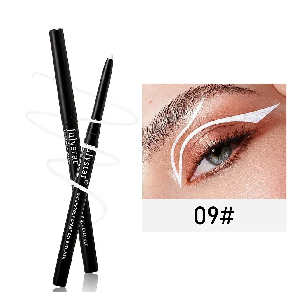 MKNK 3Pcs Waterproof & Sweat-Proof Black Eyeliner Set ✨