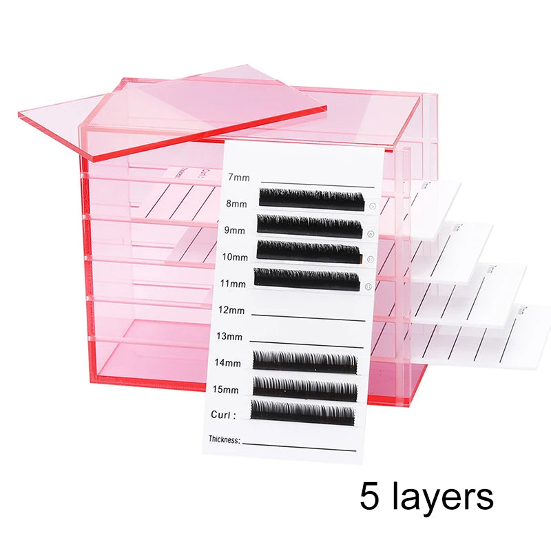 7-15mm False Eyelashes Storage Box ✨