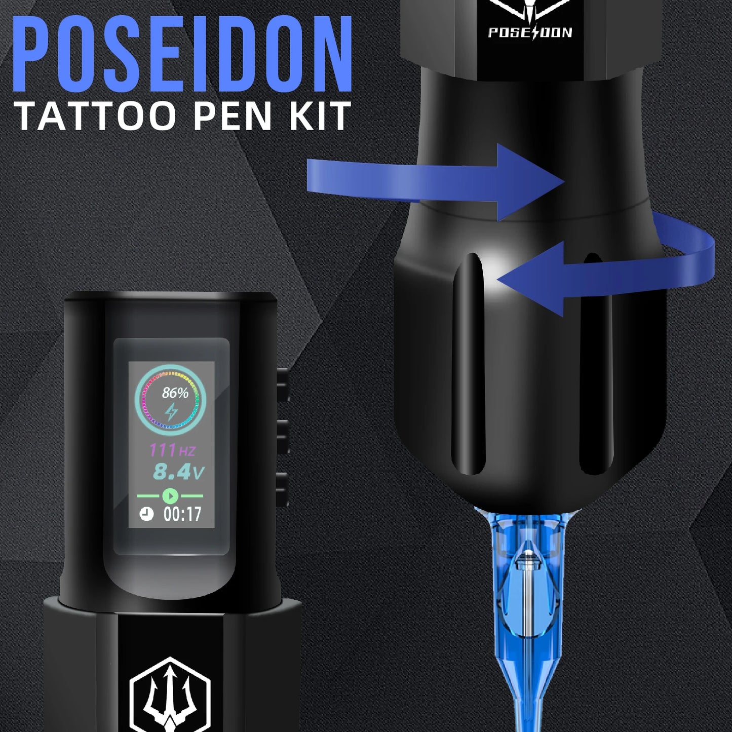 Poseidon Tattoo Kit ✨