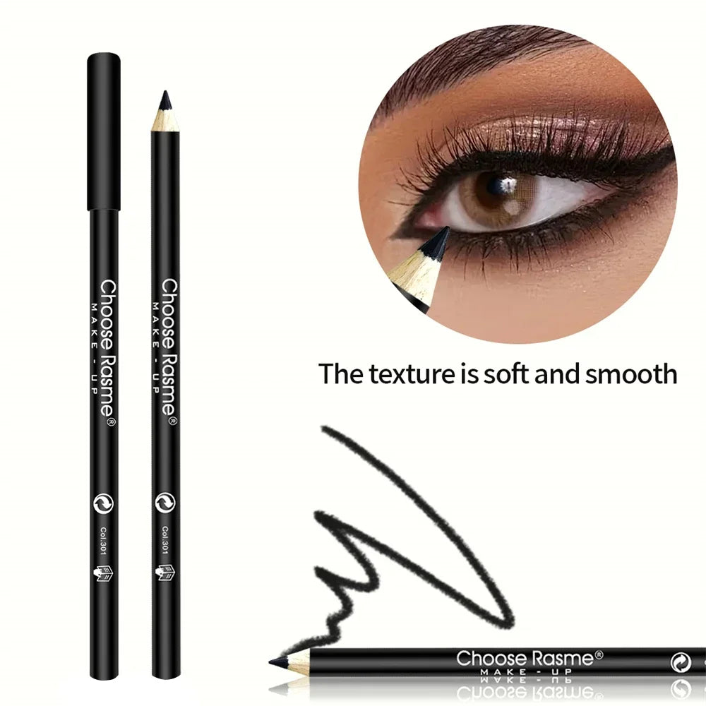 MKNK 3Pcs Waterproof & Sweat-Proof Black Eyeliner Set ✨