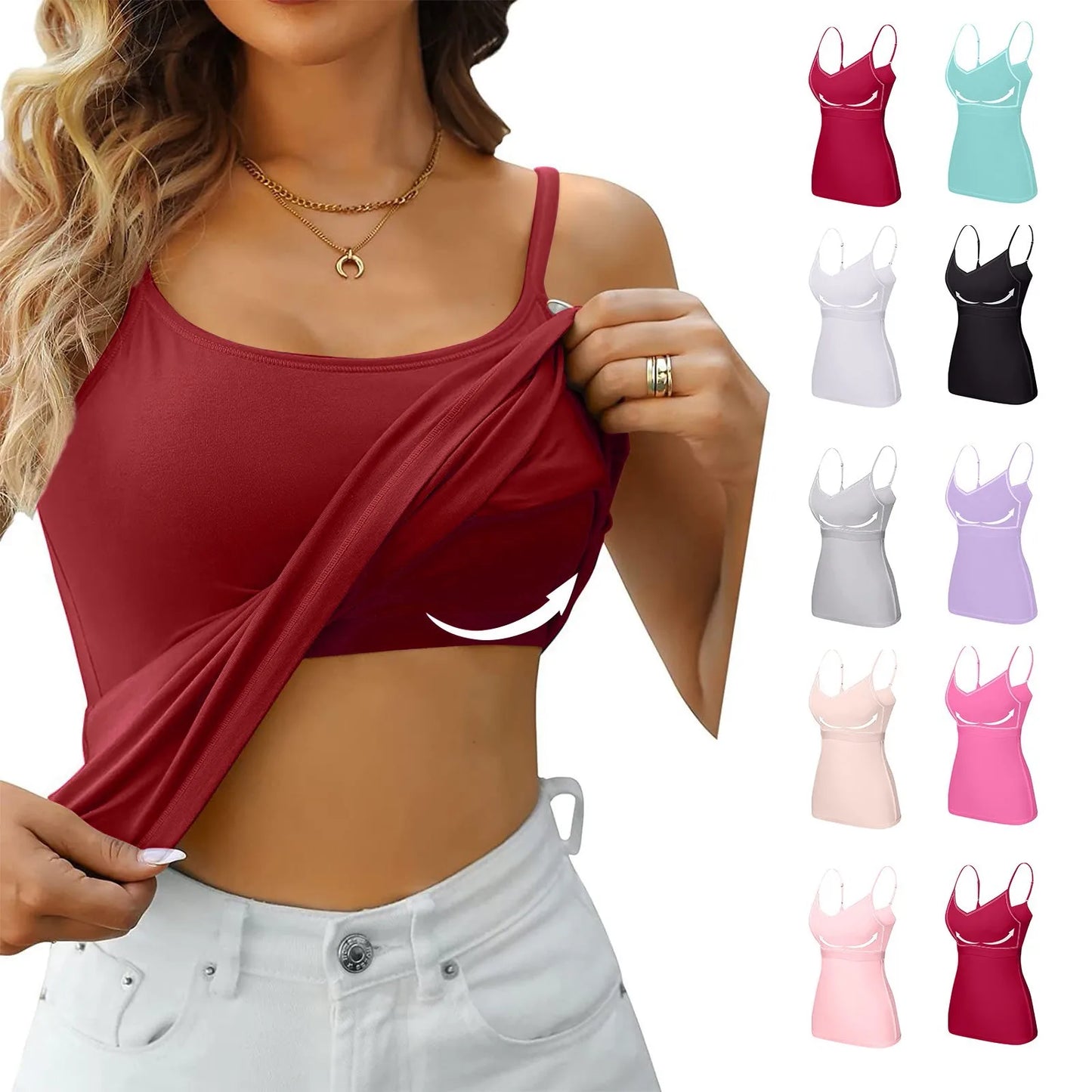 Padded Bra Tank Top ✨