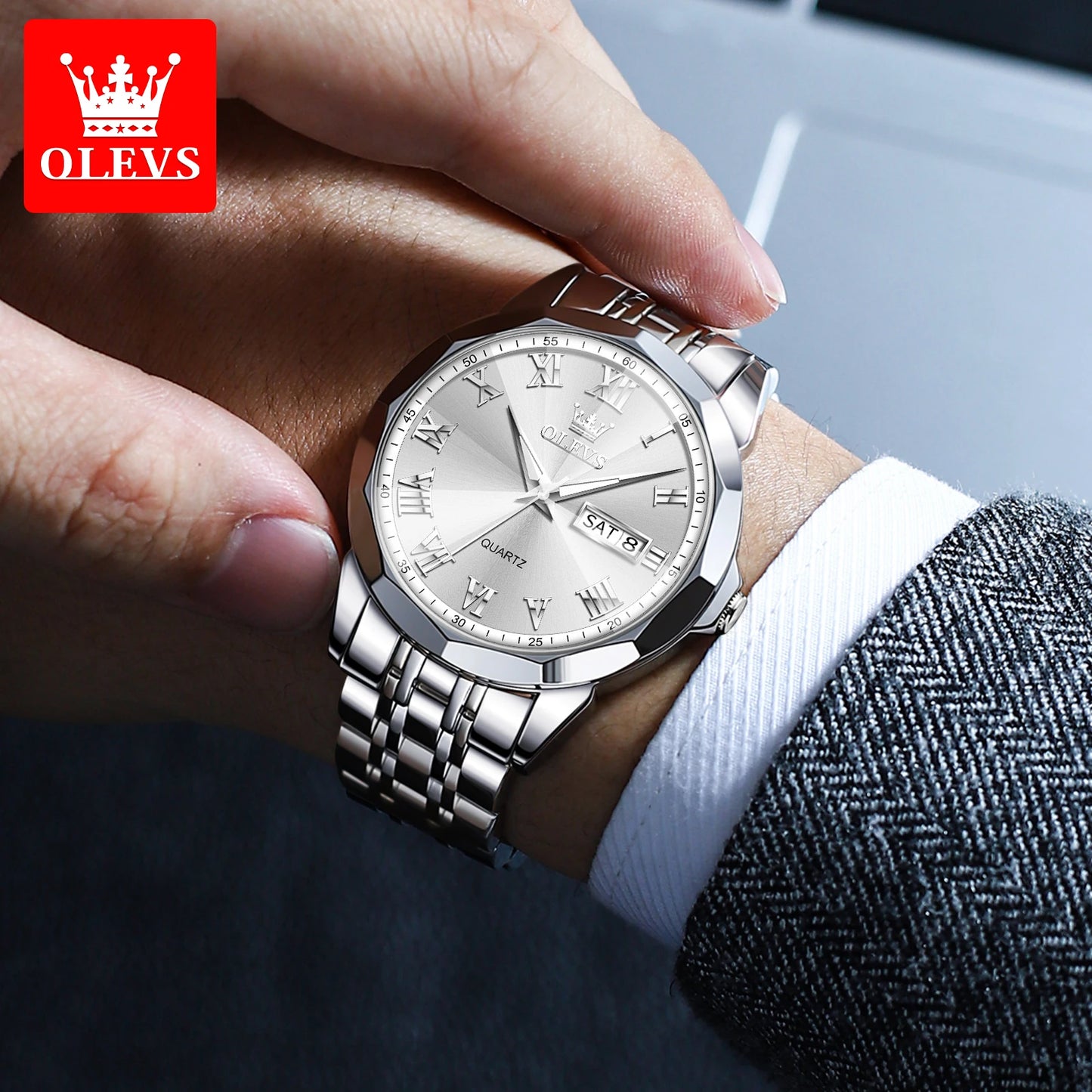 OLEVS Luxury Watch For Him ✔️