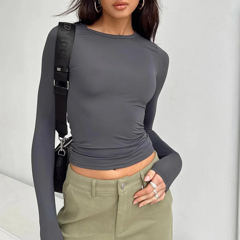 Women Casual Long Sleeve T-Shirts ✨