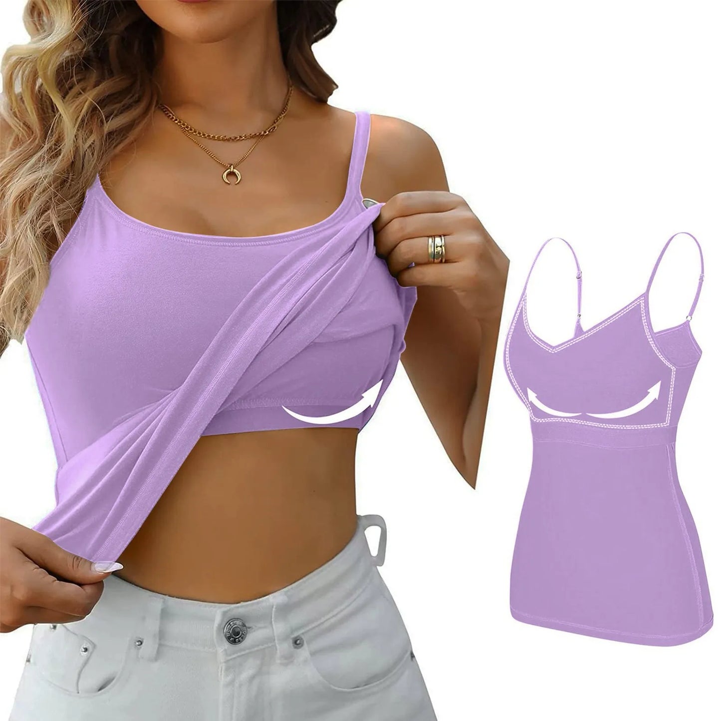 Padded Bra Tank Top ✨