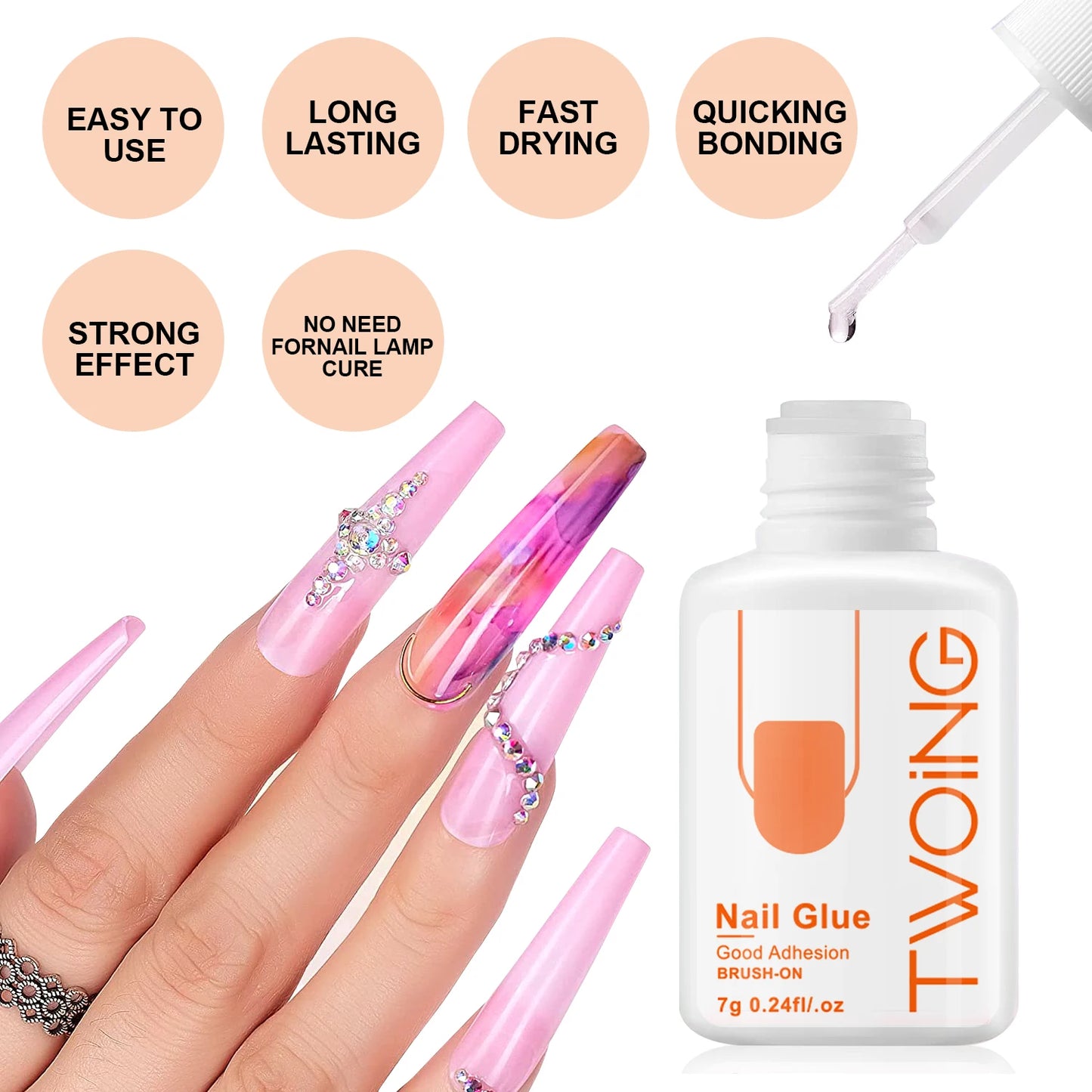 TWoing Nail Glue