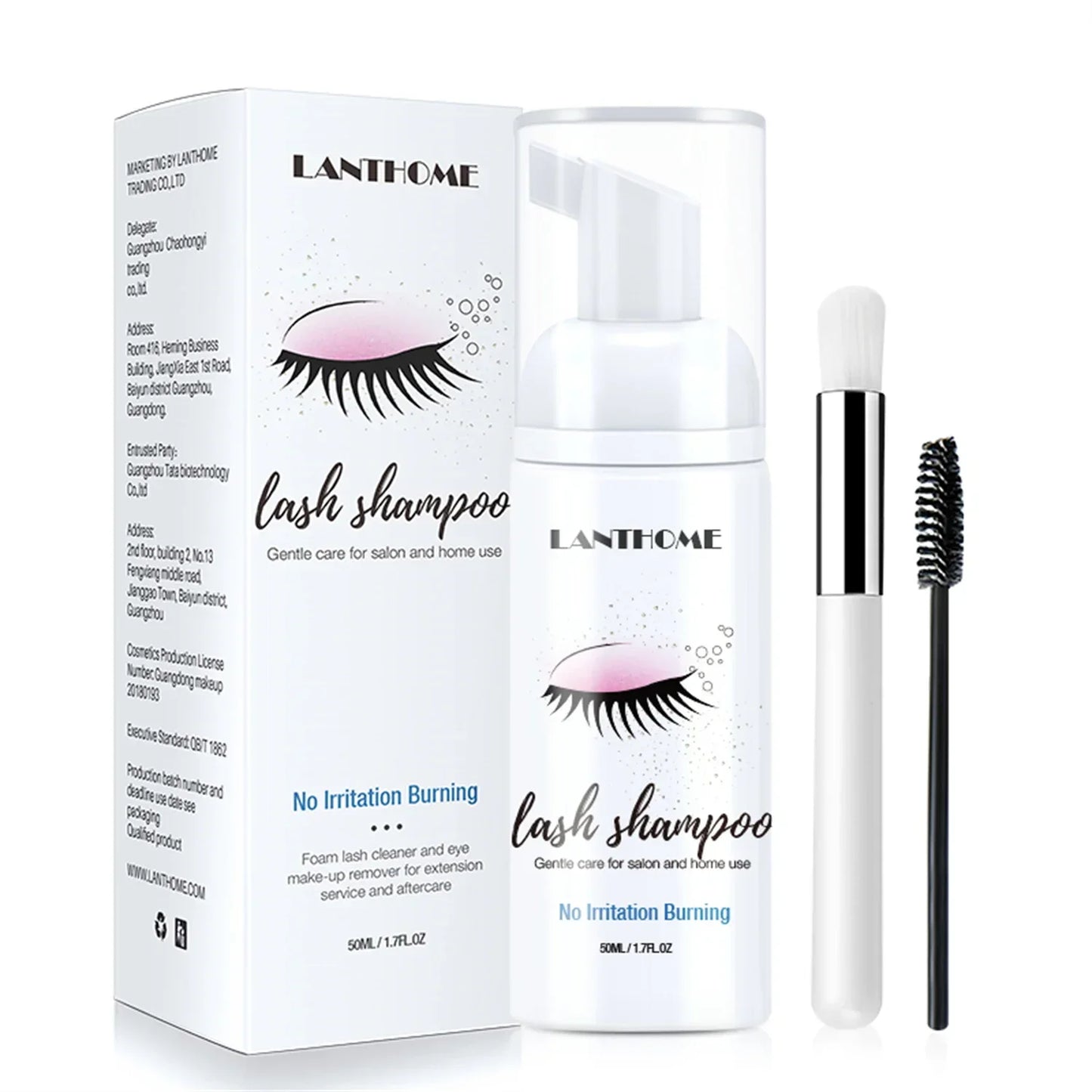 Lanthome Eyelash Extension Shampoo Foam ✨