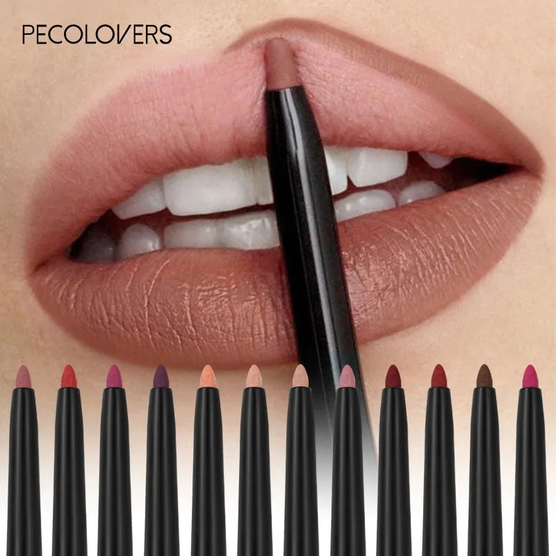 PECOlovers Waterproof Matte Lipliner Pencil ✨