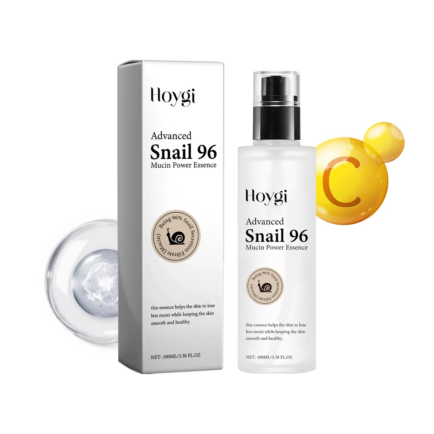 Hoygi Advanced Snail 96 Mucin Serum ✨