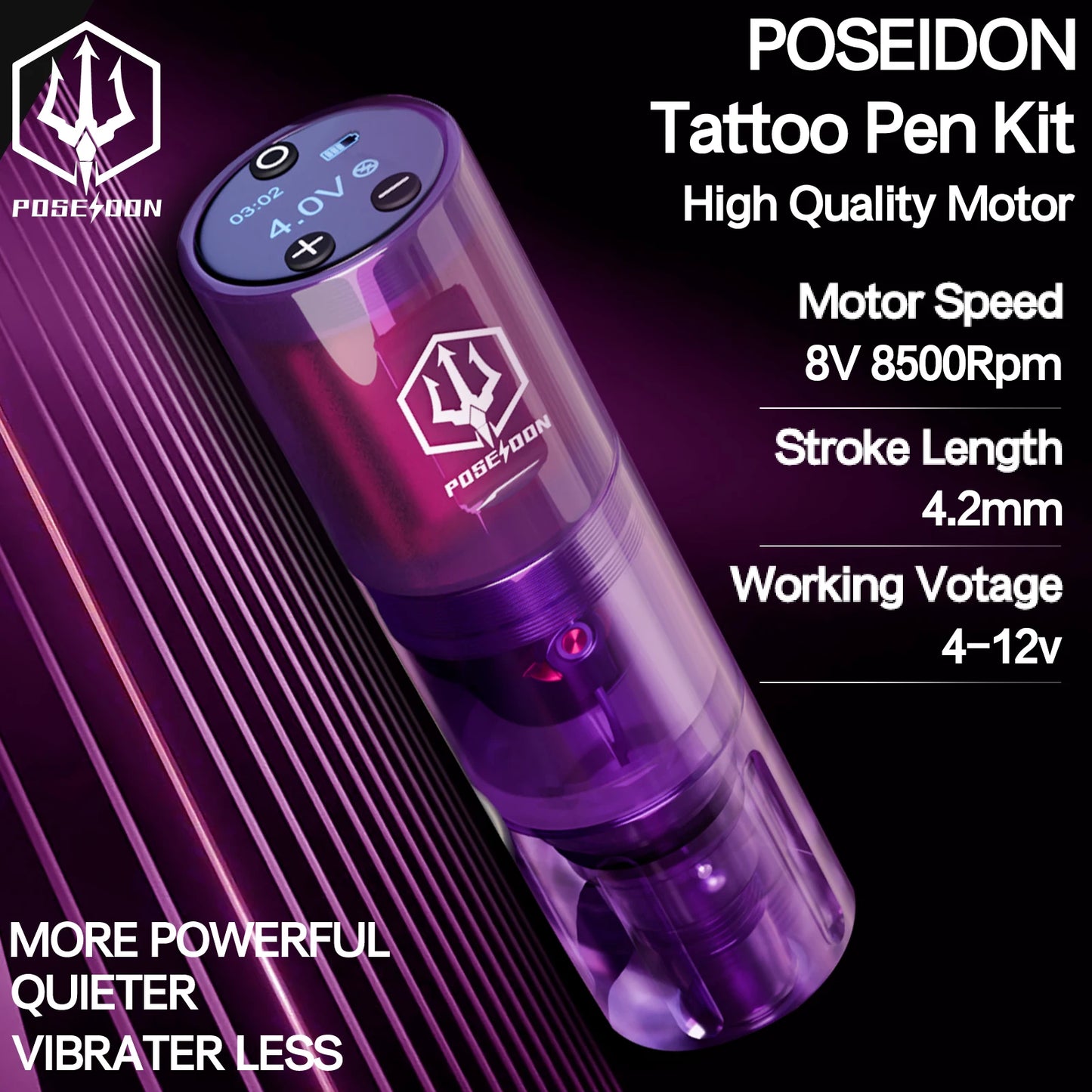 POSEIDON Tattoo Kit 😈