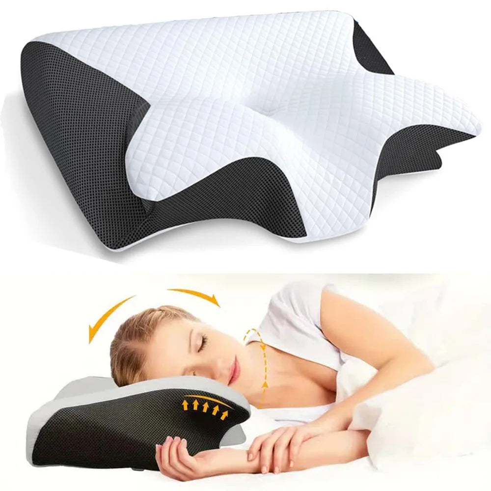 Memory Foam Neck Pillow ✨