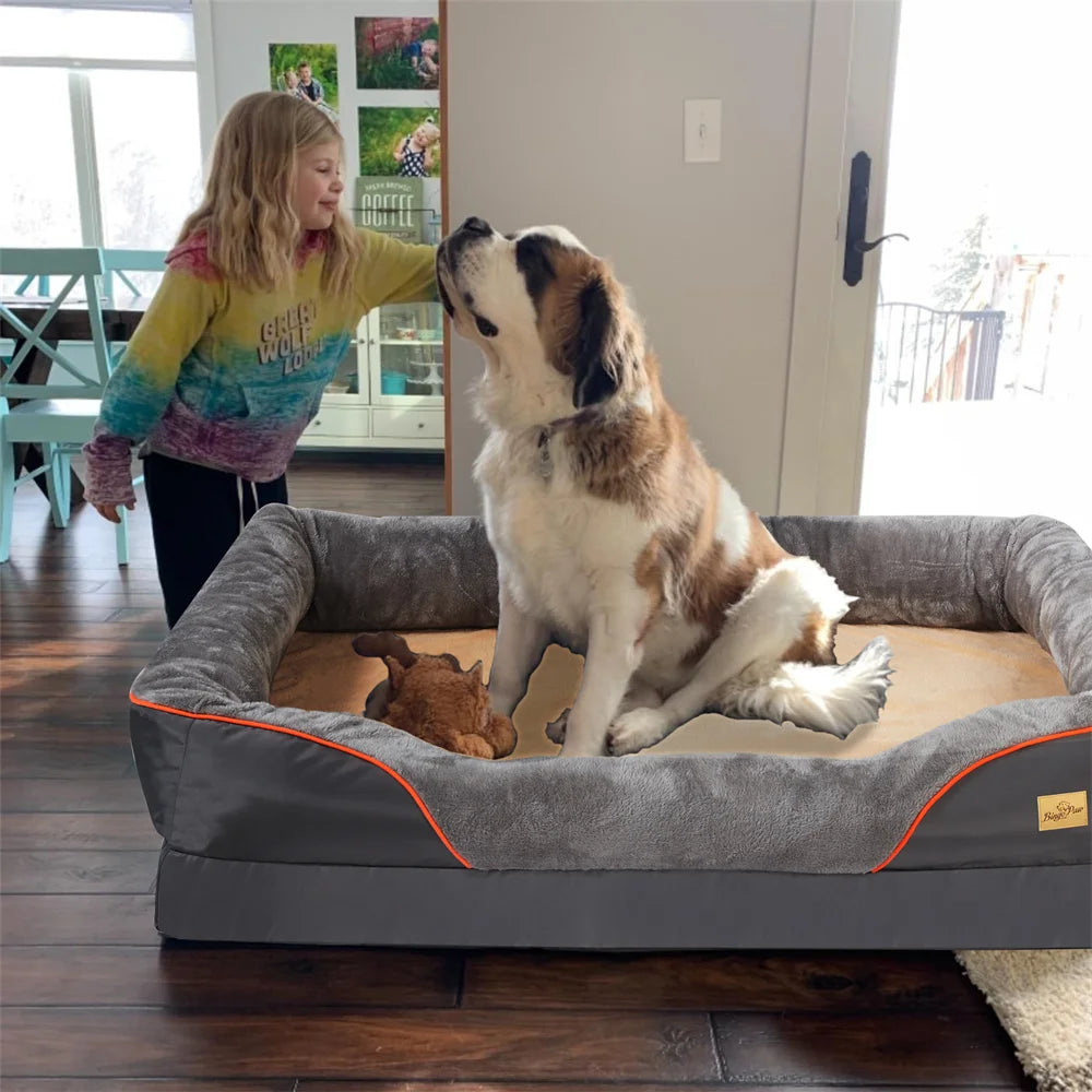 Memory Foam Pet Sofa ✨