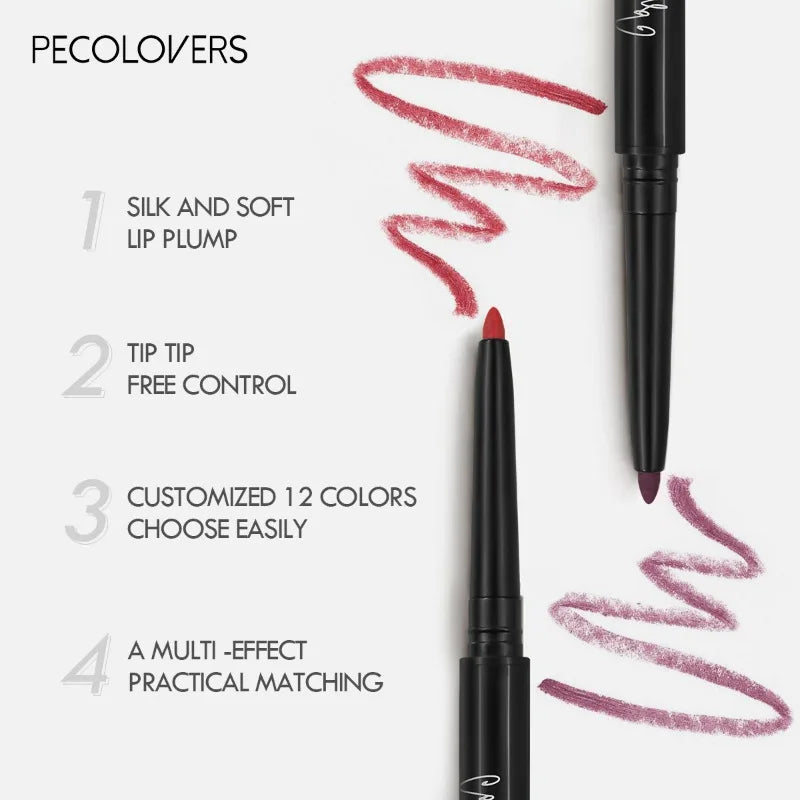 PECOlovers Waterproof Matte Lipliner Pencil ✨