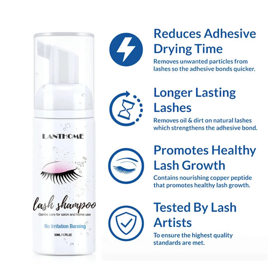 Lanthome Eyelash Extension Shampoo Foam ✨