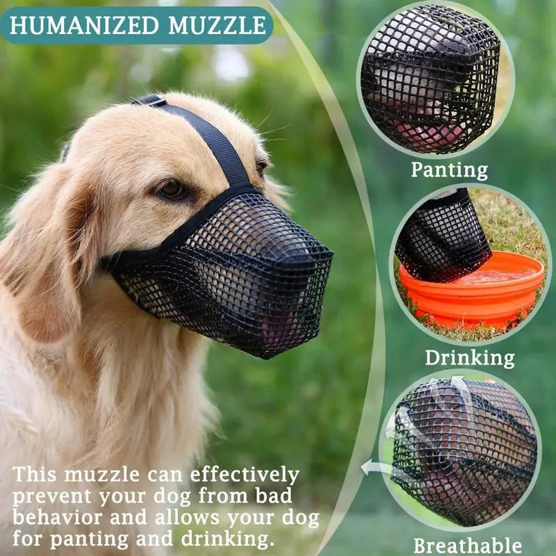 Safe and Humane Dog Muzzle ✨