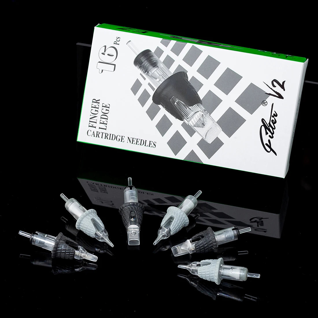 16 Pc Filter V2 Disposable Sterilized Safety Tattoo Needles ✨