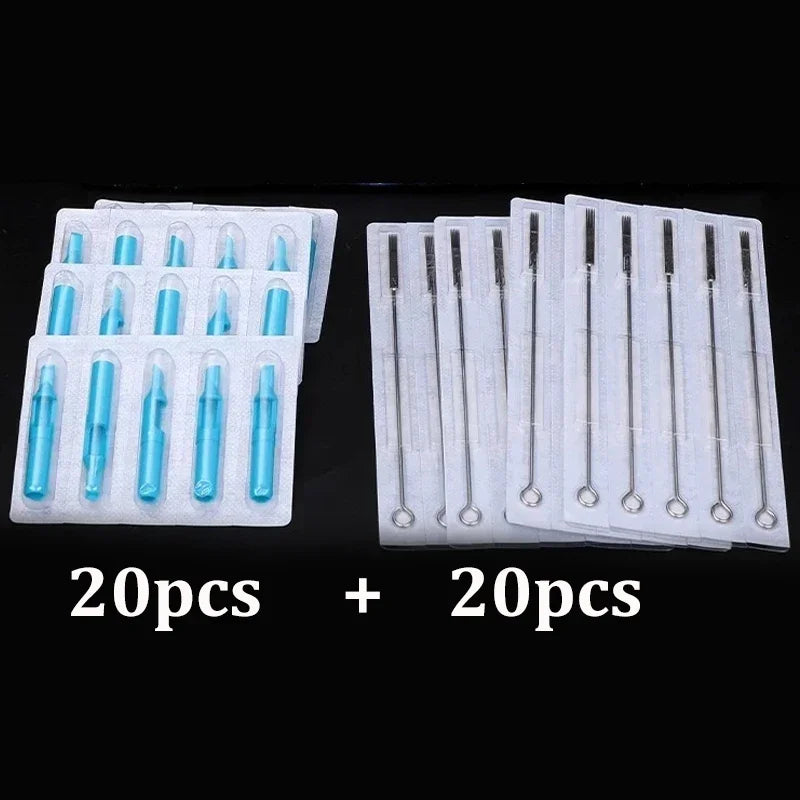 40pcs/set Tattoo 2-Type Mixed Tattoo Needles ✨