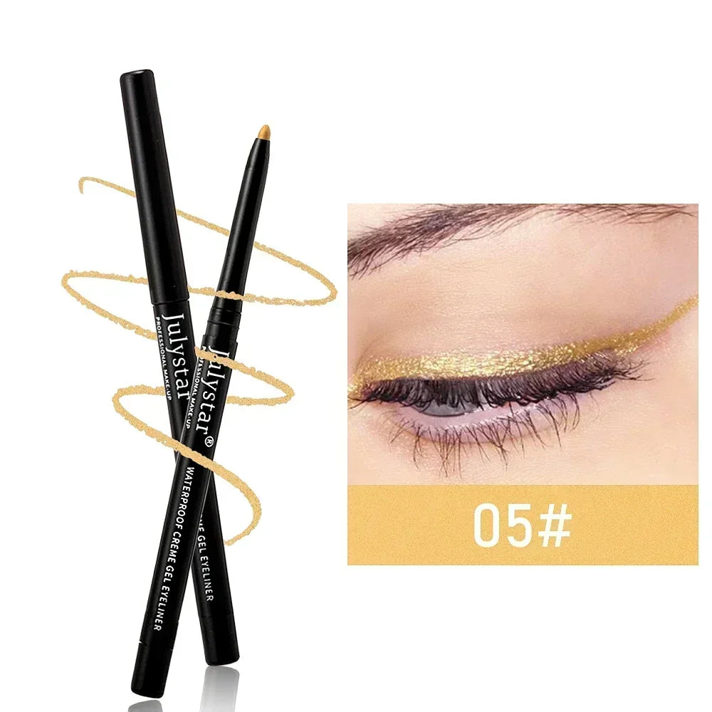 MKNK 3Pcs Waterproof & Sweat-Proof Black Eyeliner Set ✨