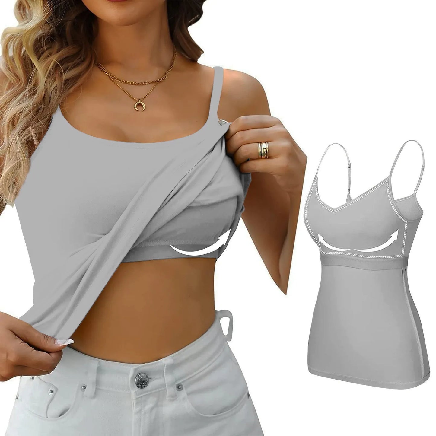 Padded Bra Tank Top ✨