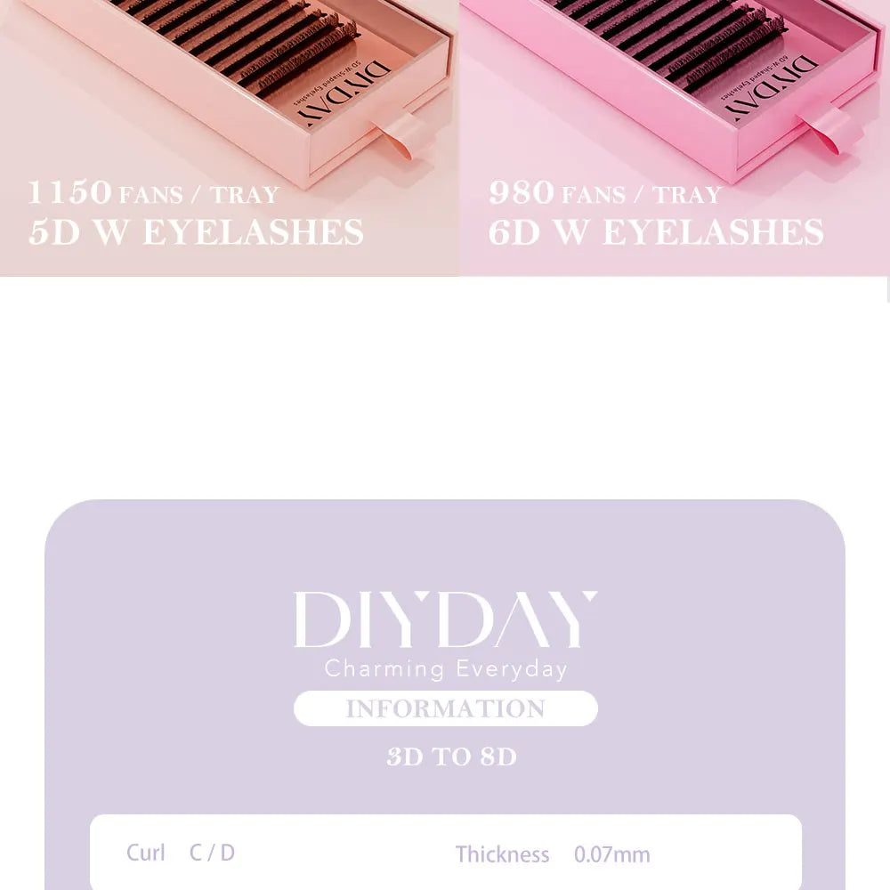 DIYDAY W - Shape Eyelashes Extensions ✨