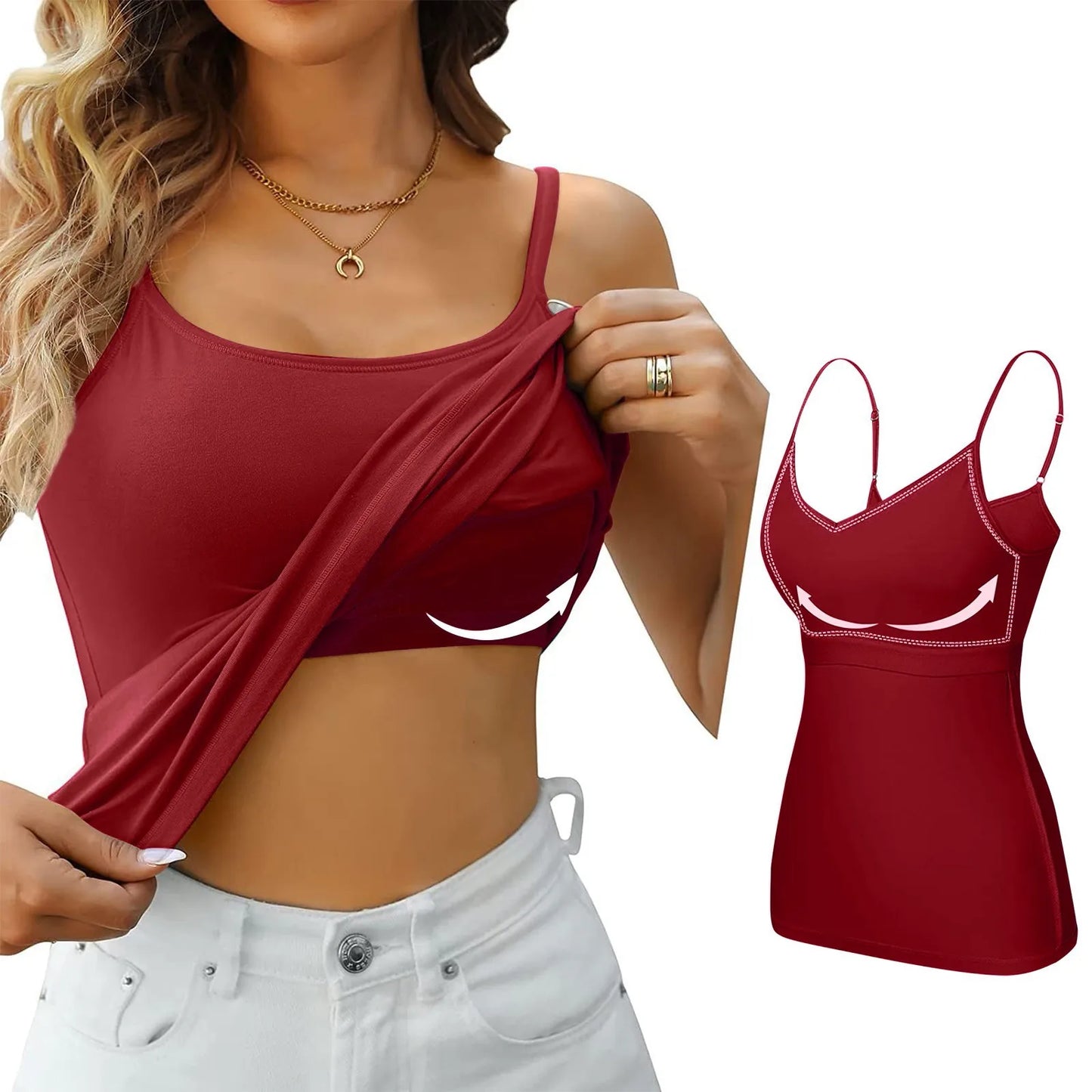 Padded Bra Tank Top ✨