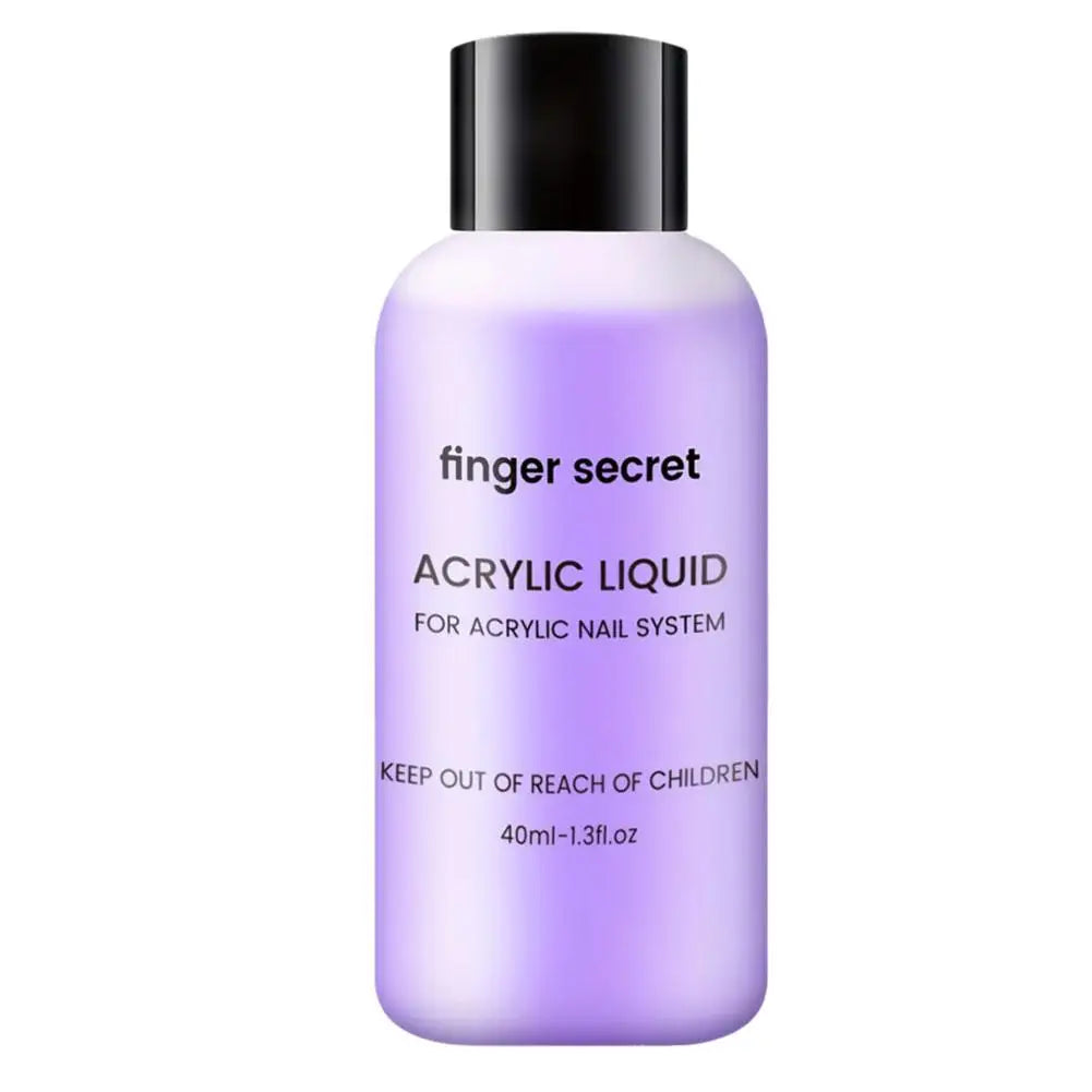 Finger Secret Acrylic Liquid For Acrylic Powder Dust ✨