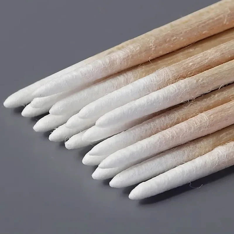 100Pcs Nails Wood Swab ✨